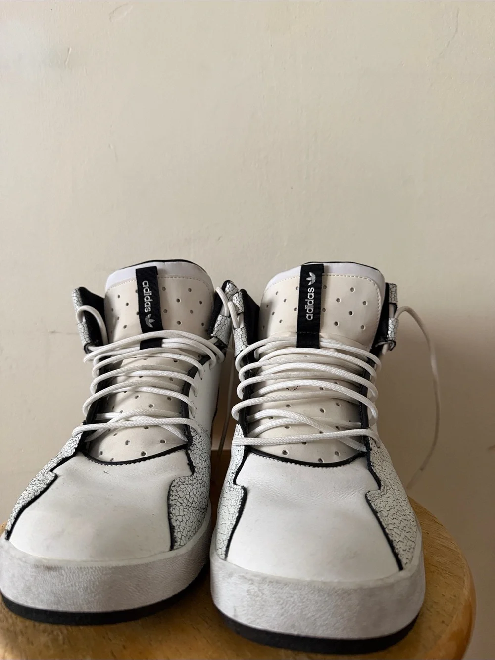 ADIDAS ORIGINALS CRESTWOOD MID BASKETBALL TRAINERS MEN SHOES WHITE SIZE 12